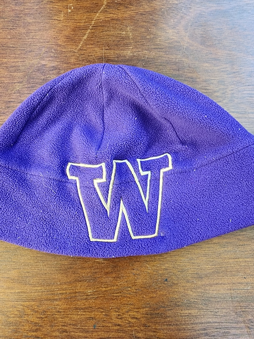 Columbia Titanium University of Washington Huskies Purple Fleece Beanie Hat O/S
